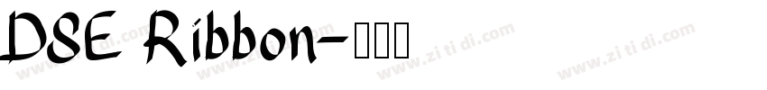 DSE Ribbon字体转换